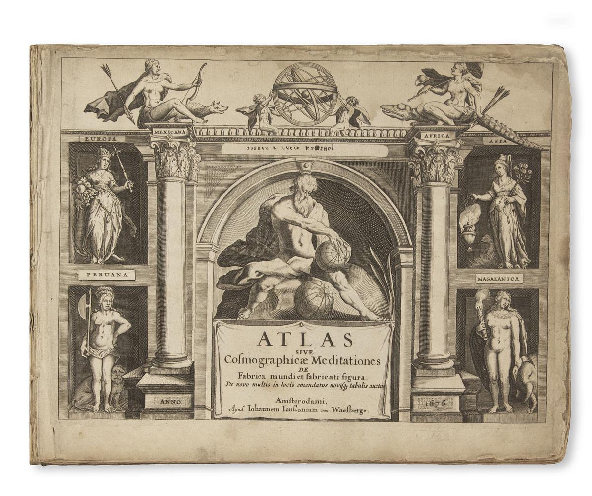 JANSSONIUS van WAESBERGE, JOHANNES; after MERCATOR, GERHARD. Atlas Sive Cosmographicae Meditationes de Fabrica Mundi